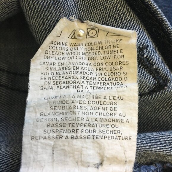 LEE Straight Leg Mid Rise Relaxed Fit Cropped Jean Womens Size 30 Medium Wash - Picture 8 of 14